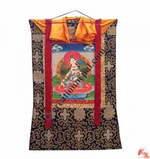 White Tara Thangkga