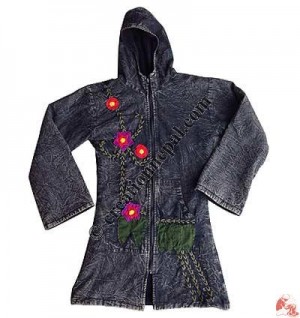 Shyama cotton hooded long coat2
