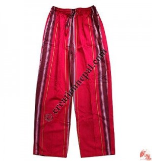 Double shyama pate trouser