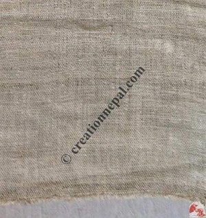 Hemp woven fabric