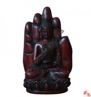 Resin small blessing Buddha