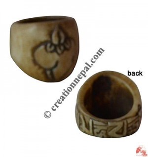 Bone finger ring21