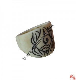 Bone finger ring25
