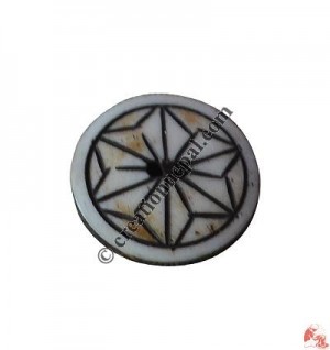 Carved bone button11 (packet of 10)