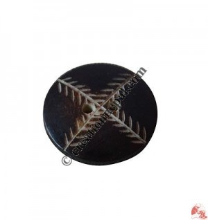 Carved bone button20 (packet of 10)