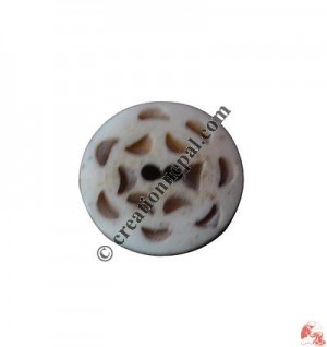 Carved bone button21 (packet of 10)