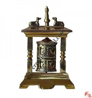 Table-stand decorative prayer wheel 4