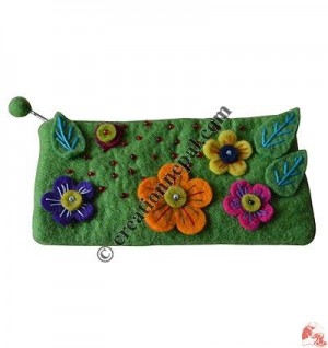 Flowers pencil purse1