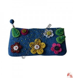 Flowers pencil purse2