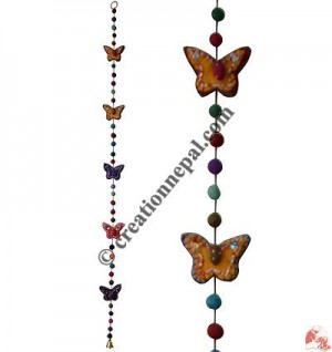 Felt beads-Butterfly decorative hanging