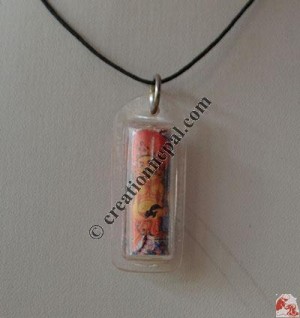 Money tube-amulet