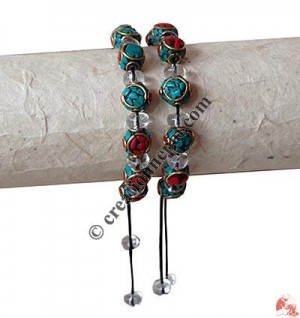 Mix beads wrist band2