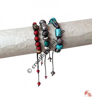 Mix beads wrist band5