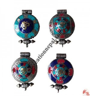 Saskrit OM assorted ghau pendant