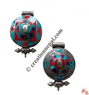 Kalachakra assorted ghau pendant