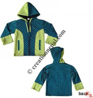Dots print kids sinkar jacket