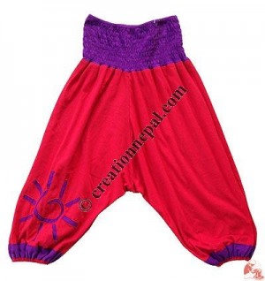 Spiral-cut sun sinkar kids trouser