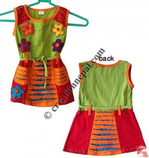 Sinkar kids flower-patch dress
