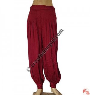 Rayon crease trouser