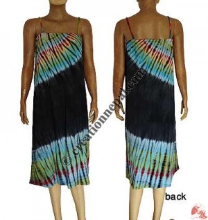 Sinkar tie-dye mid-length dress