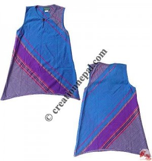 Wide stripes kids dress