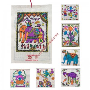 Hand painted calendar5