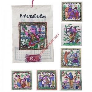Hand painted calendar6