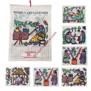 Hand pinted calendar7