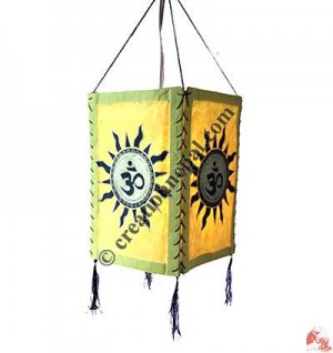 Om-Sun 4-fold paper lampshade
