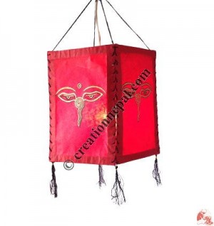 Buddha-eye 4-fold lampshade