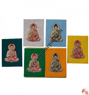 Buddha print cards set