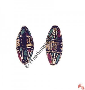 Decorated Mantra beads