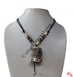 Dragon Carved Bone Pendant