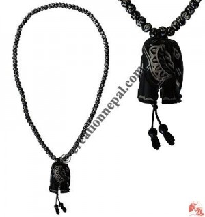 Om Mantra beads elephant Mala