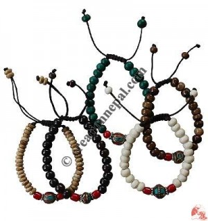 Mix beads wristband