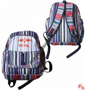 Multi pocket Buddha Eye Back pack