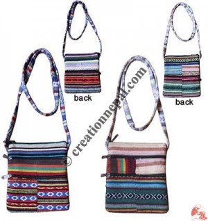 2-zipper Small Gheri passport bag