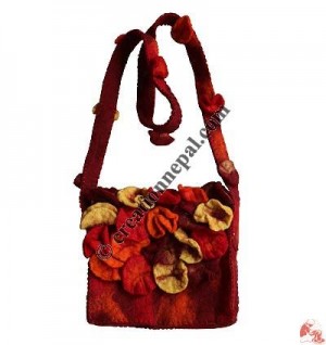 Colorful small flap bag