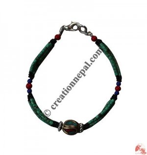 3-line Turquoise pote bracelet
