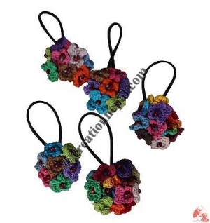 Cotton tiny flowers hairband