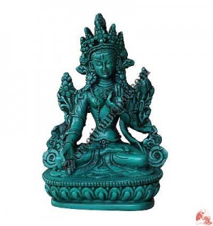 White Tara turquoise color resin