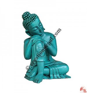 Buddha short-rest resin statue 2