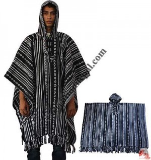 BW gheri cotton poncho