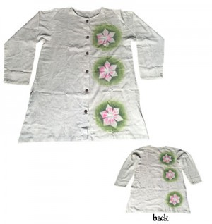 Full button cotton long Kurtha