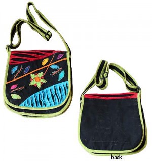Razor cut-flower flap bag