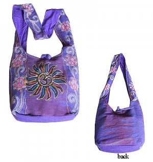 Sun-Om Mantra emb BTC bag
