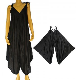 Solid color rayon Jumpsuit