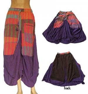 Khaddar cotton box skirt