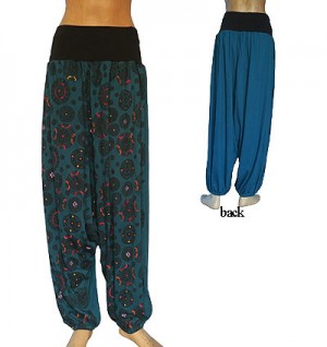 Bindi embroiderd Afgani trouser