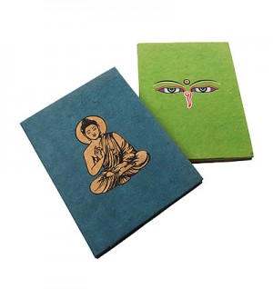 Buddha cover Lokta notebook